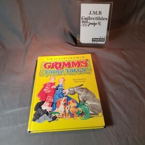 1977 Golden Book Grimm's Fairy Tales